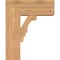 Ekena Millwork Balboa Block Smooth Bracket w/ Offset Brace, Western Red Cedar, 7 1/2"W x 18"D x 22"H BKT0806X18X22BOA05SWR - alternate 3